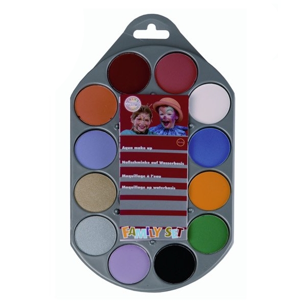 Pintura Corporal Palete 12 Cores